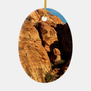 Ornamento De Cerâmica Montanhista minúsculo; Nenhum cumprimento