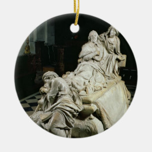 Ornamento De Cerâmica Monumento fúnebre a Armand-Jean du Plessis, Cardi