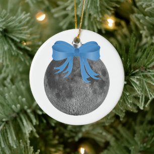 ORNAMENTO DE CERÂMICA MOON ORNAMENT