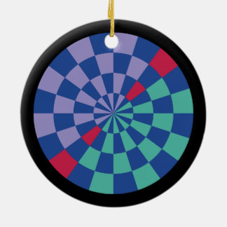 Ornamento De Cerâmica Mosaic Radiance (Circular)