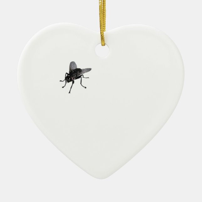Ornamento De Cerâmica Mosca de cavalo (Frente)