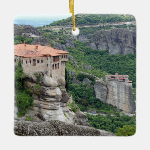 Ornamento De Cerâmica Mosteiro de Meteora 2
