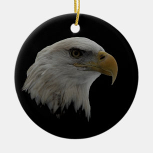 Ornamento De Cerâmica Motivação de Liderança Águia Americana