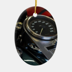 Ornamento De Cerâmica Motocicleta Motociclista Motociclista