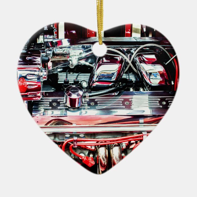 Ornamento De Cerâmica Motor de automóveis (Frente)