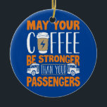 Ornamento De Cerâmica Motorista de ônibus escolar Busman Café Engraçado<br><div class="desc">Motorista de Ônibus Busman Café Engraçado Presente. Presente perfeito para seu pai, mãe, pai, homens, mulheres, amigos e familiares no Dia de Ação de Graças, Dia de Natal, Dia de as mães, Dia de os pais, 4 de julho de 1776 Dia Independente, Dia dos Veteranos, Dia do Halloween, Dia do...</div>