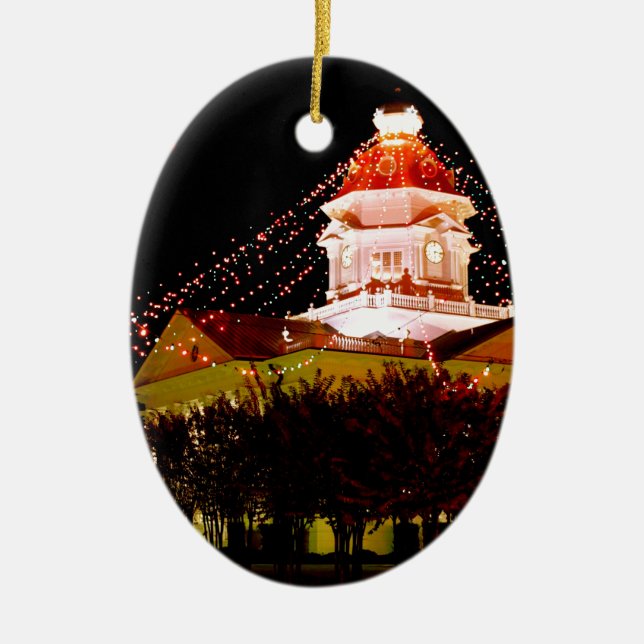 ORNAMENTO DE CERÂMICA MOULTRIE, GEÓRGIA (Frente)