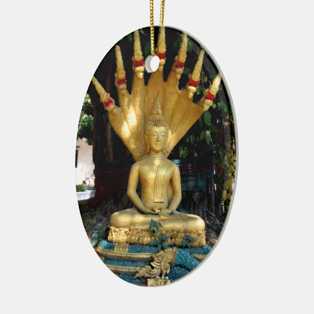 Ornamento De Cerâmica Mucalinda (Esquerda)