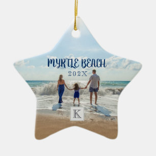 Ornamento De Cerâmica Mudança personalizada de Myrtle Beach para qualqu