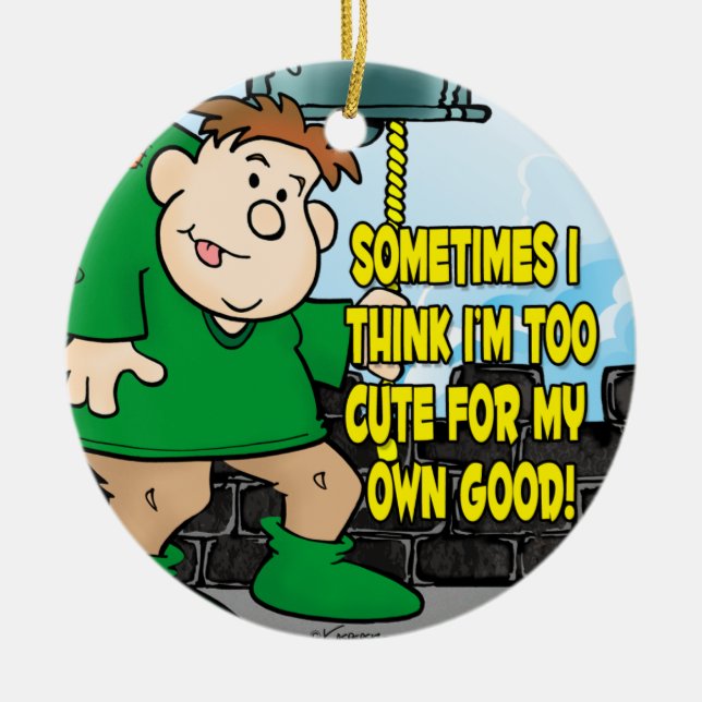 Ornamento De Cerâmica Muito Bonito (Frente)