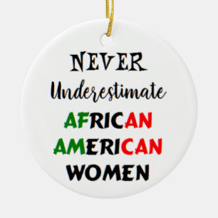 Ornamento De Cerâmica mulheres afro-americanas