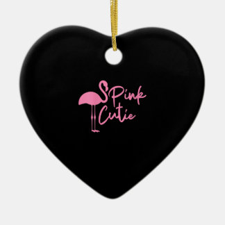 Ornamento De Cerâmica Mulheres Bonitas Rosa Flamingo | Cuada rosa | Flam