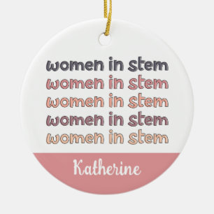 Ornamento De Cerâmica Mulheres Personalizadas em Presentes Esteministas