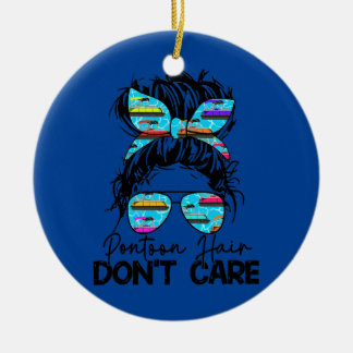 Ornamento De Cerâmica Mulheres Pontoon Hair Não se importam com o Pontoo