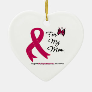 Ornamento De Cerâmica Múltiplo Mieloma Para A Minha Mãe