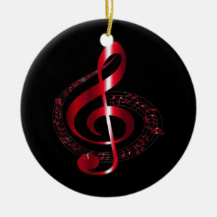 Ornamento De Cerâmica música DJ regge rock violão, homens e mulheres