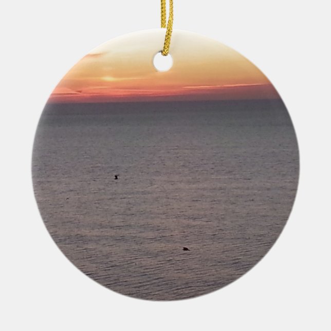 Ornamento De Cerâmica Myrtle Beach (Frente)