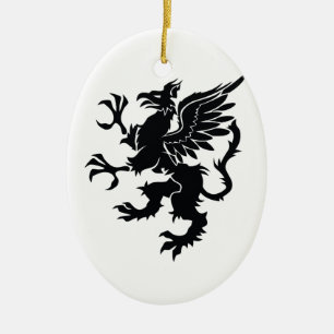 Ornamento De Cerâmica Mythological dragon