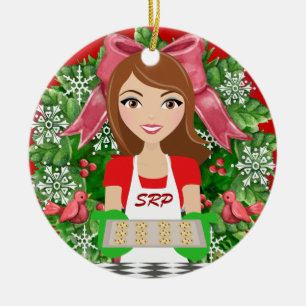 Ornamento De Cerâmica Nº 2 - Cozinha / padaria - SRF