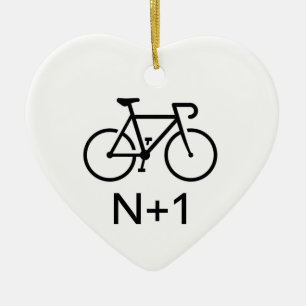 Ornamento De Cerâmica N+1 bicicleta