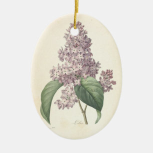 Ornamento De Cerâmica Na foto memorável feita sob encomenda do Lilac