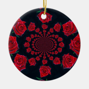 Ornamento De Cerâmica Namorados Feliz