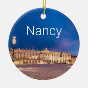 Ornamento De Cerâmica Nancy Place Stanislas Grand Est France Sunset