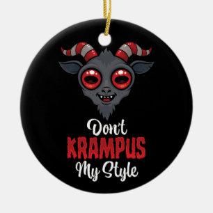 Ornamento De Cerâmica Não Krampus Meu Estilo