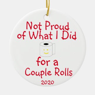 Ornamento De Cerâmica Não Orgulhoso do que fiz para um Casal Rolls