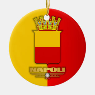 Ornamento De Cerâmica Napoli (Nápoles)