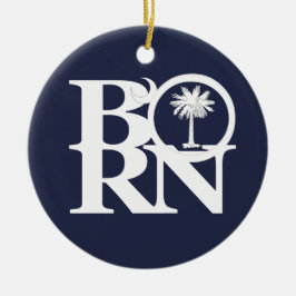 Ornamento De Cerâmica NASCER Carolina do Sul