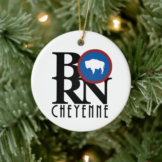 Ornamento De Cerâmica NASCER Cheyenne (Árvore)