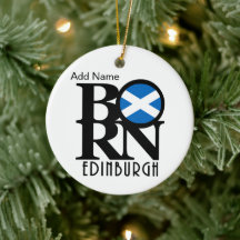 NASCER Edinburgh Scotland Personalizável