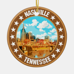 Ornamento De Cerâmica Nashville
