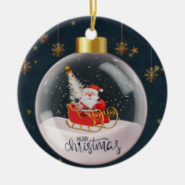 Ornamento De Cerâmica Natal 1