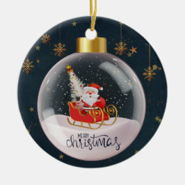 Ornamento De Cerâmica Natal 2