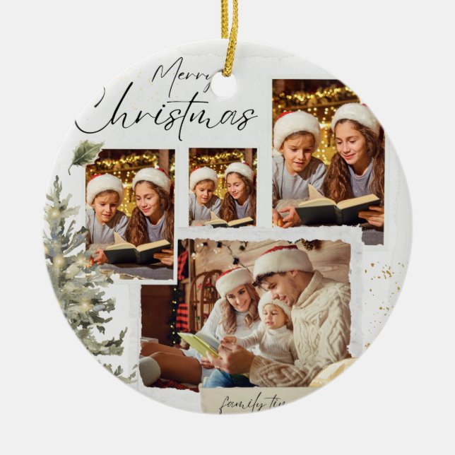 Ornamento De Cerâmica Natal 20 (Frente)