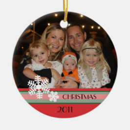 Ornamento De Cerâmica Natal 2011