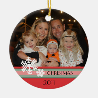 Ornamento De Cerâmica Natal 2011