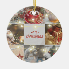 Ornamento De Cerâmica Natal 22