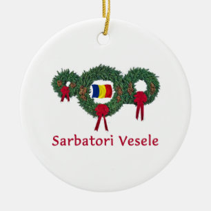 Ornamento De Cerâmica Natal 2 de Romania