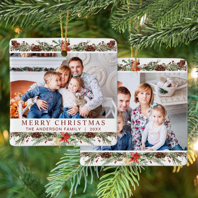 Ornamento De Cerâmica Natal 2 Foto - Floresta Botânica Russa (Criador carregado)