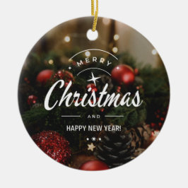 Ornamento De Cerâmica Natal 5