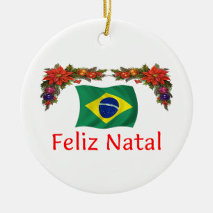 Ornamento De Cerâmica Natal de Brasil