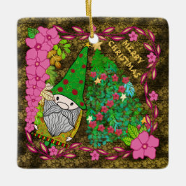 ORNAMENTO DE CERÂMICA NATAL DE MERCADORIAS PERSONALIZADO COM ÁRVORE XMAS