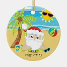 Natal de relaxamento tropical do Hawaiian do papai
