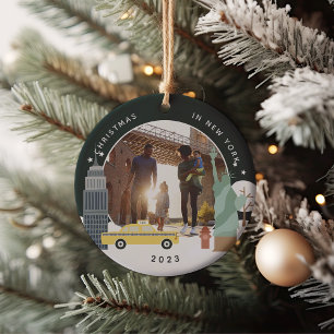 Ornamento De Cerâmica Natal em Nova York Keepsasaame Foto