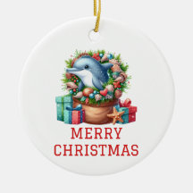 Natal Golfinho Fofo