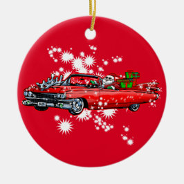 Ornamento De Cerâmica Natal legal!