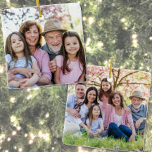 Natal para a dupla família de fotos personalizada